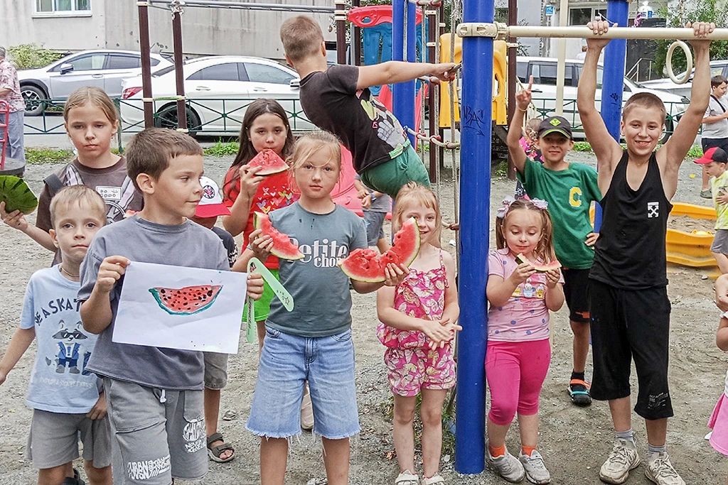 ТОСы проводили лето с пользой и весельем