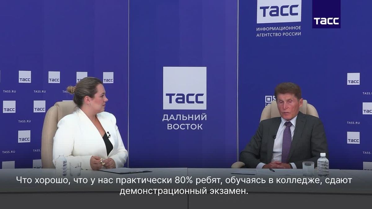 «Ребята выходят уже подготовленными специалистами»: Кожемяко - о современных колледжах Приморья