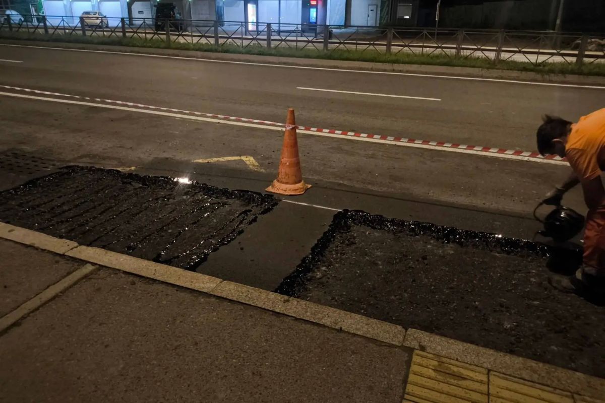 На этой неделе бригады «СГТ» привели в порядок ещё несколько участков дорог