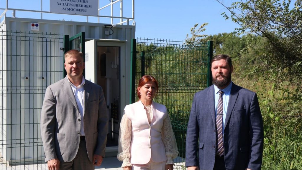 В Уссурийске открылся новый автоматизированный пост наблюдения за загрязнением атмосферного воздуха
