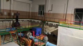 В Приморье показали кадры запуска гидроузла — вода поступает в…