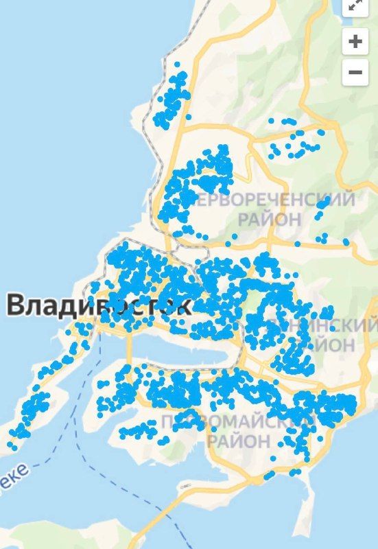 Почти две тысячи домов во Владивостоке утром остаются без водыПо
