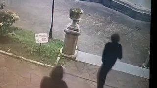Неизвестные повредили фонарный столб и вазон в Покровском парке