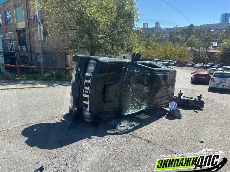 ДТП на Калинина, 250 во Владивостоке.