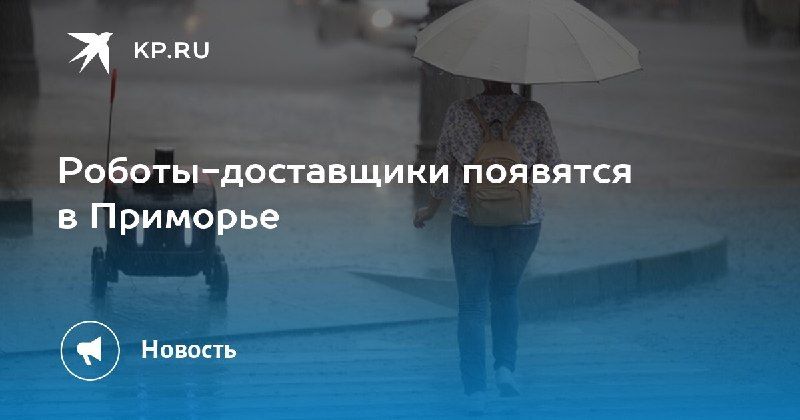 Роботы-доставщики в Приморье — КП - Владивосток