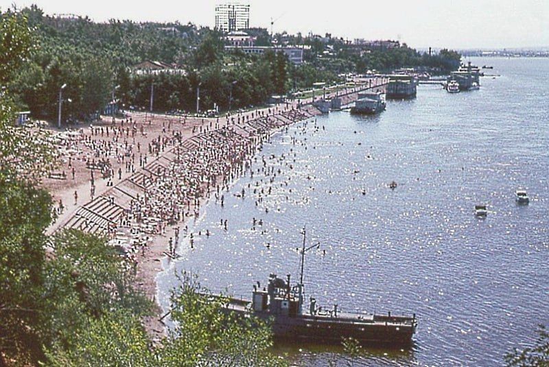 Вид с балкона "Утёса" на городской пляж — Рыбаки ДВ | рыбалка на Дальнем Востоке