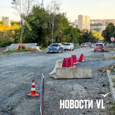 Сроки капитального ремонта улиц Невельского и Черняховского продлили на два месяца — VL.ru