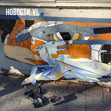 На Светланской появилась новая мозаика с тигром – отсылка к стихотворению о Владивостоке, написанному 115 лет назад — VL.ru