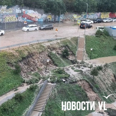 За три ночных часа на Владивосток обрушилось 56 мм осадков – введён режим повышенной готовности — VL.ru