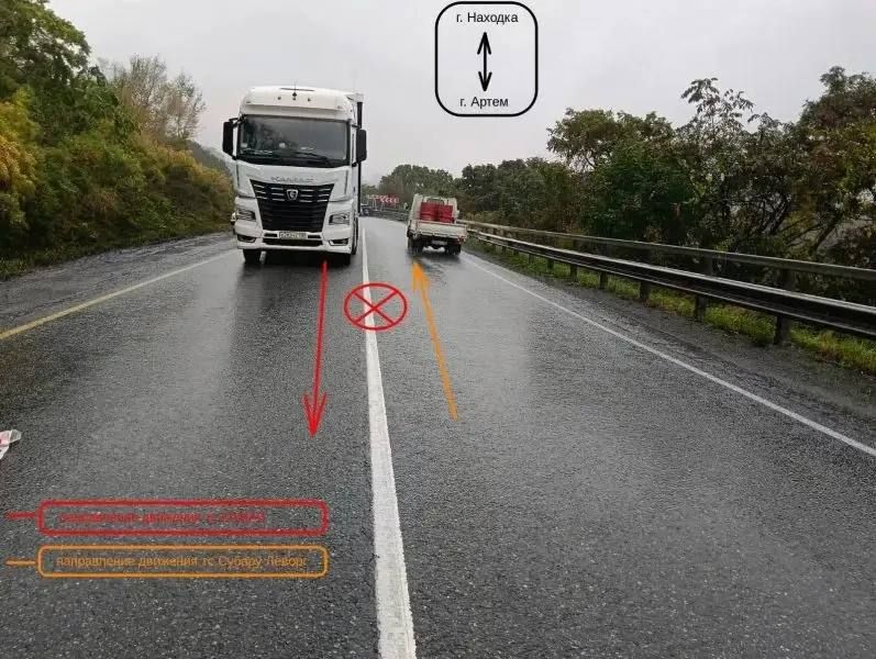 Водитель КаМАЗа спровоцировал ДТП в Партизанском округе: один человек пострадал.