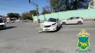 Госавтоинспекция Владивостока устанавливает обстоятельства массового ДТП в Ленинском районе.