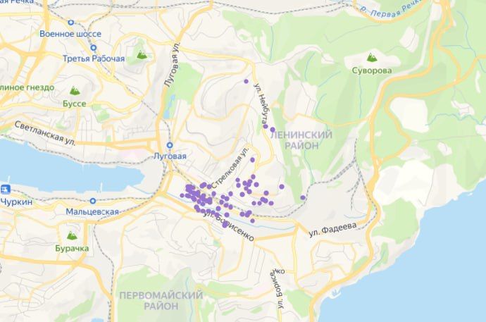 На Борисенко, Фадеева, Воропаева и Нейбута около 70 домов остались без электроснабжения. — Новости VL.ru | Владивосток