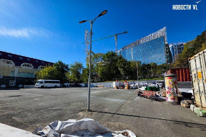 Во Владивостоке на Фуникулере появился огромная парковка на месте парка «Россия — Моя история» — Svodka25 l Новости Приморья и Владивостока