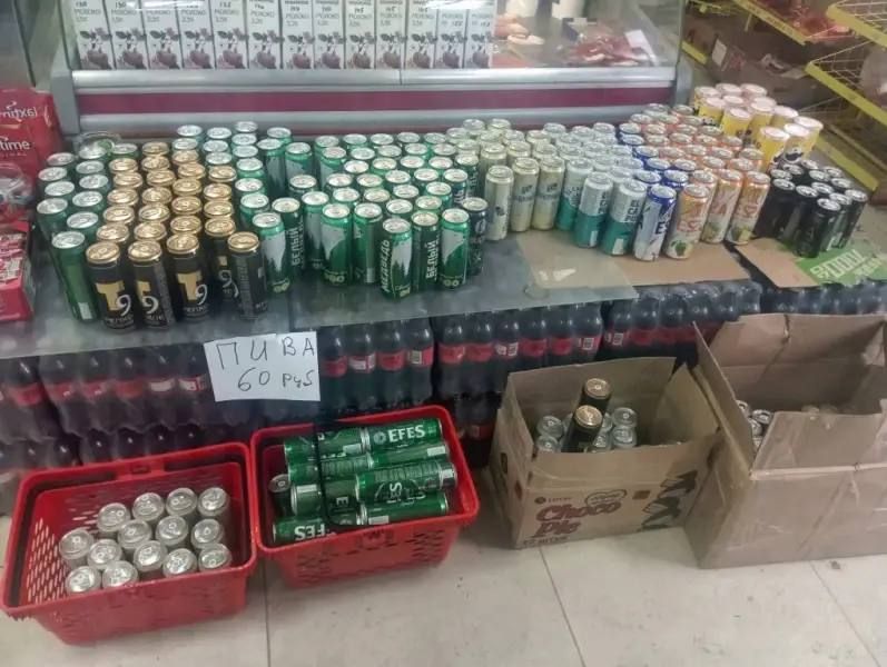 В Артеме Приморского края полицейские изъяли 345 литров алкогольной продукции, реализуемой в нарушение антиалкогольного