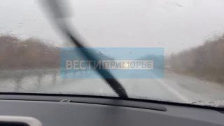 На юге и юго-западе Приморья ливень