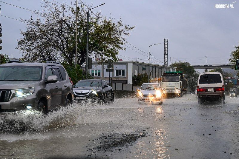К 16:00 в городе выпал 71 мм осадков. — Новости VL.ru | Владивосток