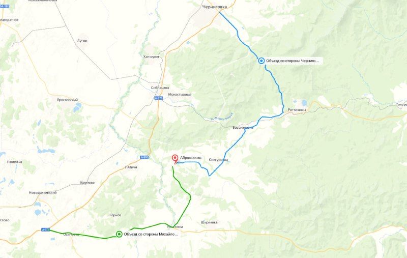 Перелив длиной полкилометра нарушил сообщение с селом Абражеевка в черниговском районе — Новости VL.ru | Владивосток