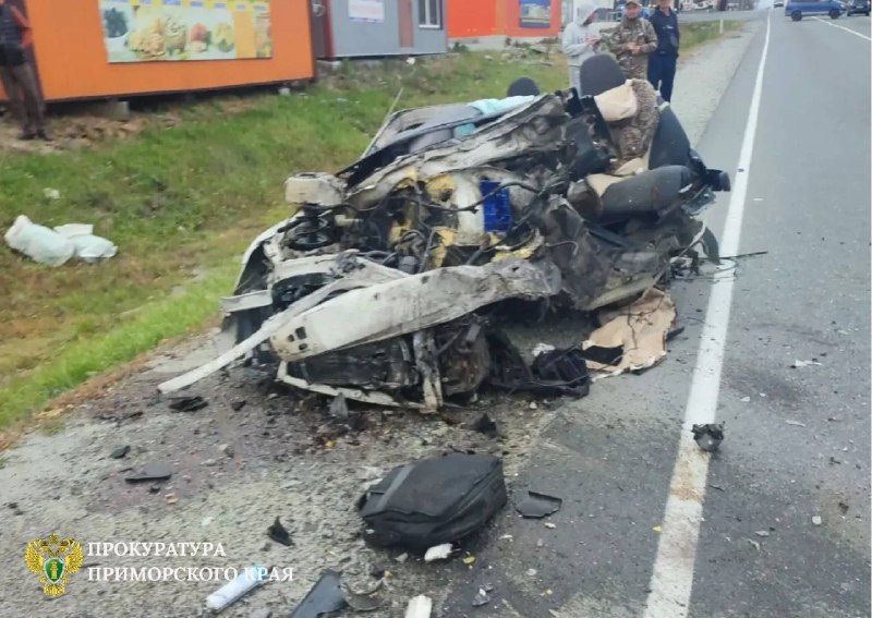 Прокуратура контролирует установление обстоятельств смертельного ДТП в Артёме