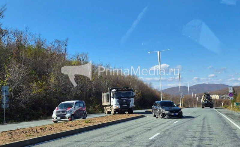 ДТП произошло на острове Русском во Владивостоке — PrimaMedia.Приморье