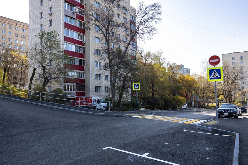 Ремонт дороги к парку Минного городка завершен во Владивостоке — PrimaMedia.Приморье