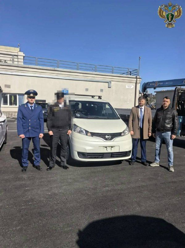 Бесхозный автомобиль на таможне в Приморье передадут для нужд СВО