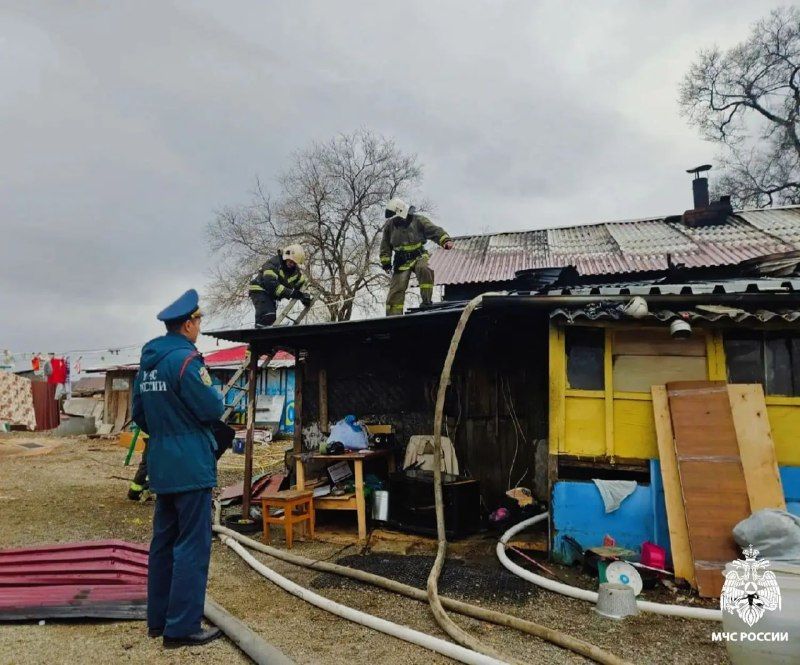 На пожаре в частном доме в Приморье сгорел двухлетний ребёнок