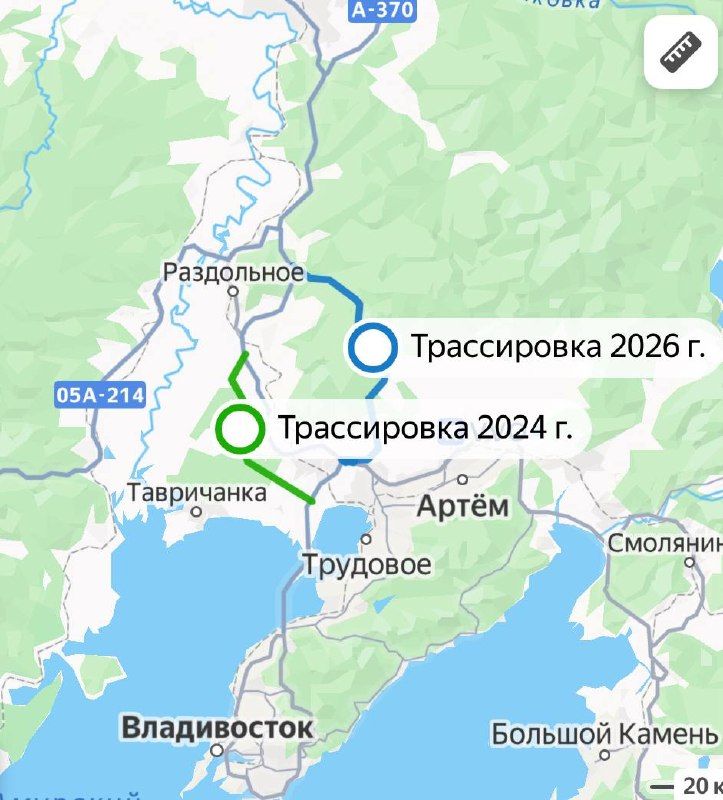 Новую Федеральную трассу под Владивостоком будут строить через Соловей-Ключ — для этого вырубят лес и снесут мешающие — Svodka25 l Новости Приморья и Владивостока
