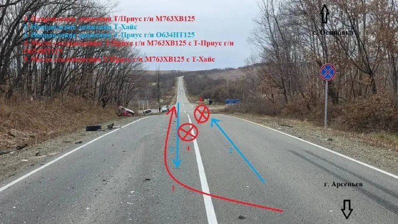Госавтоинспекция Приморья: выезд на встречную полосу остаётся одним из самых опасных нарушений ПДД. — Полиция Приморья